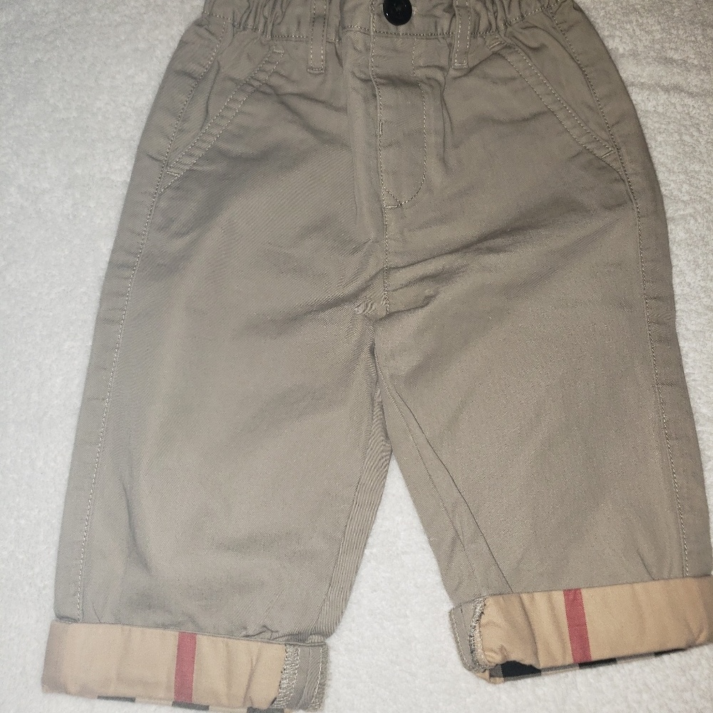 Burberry Baby Boy Khaki pants 9 months